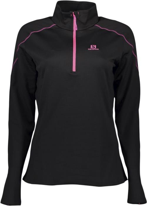 Salomon ike Mid Halfzip XS - Træningøjer Polyester hos Magasin