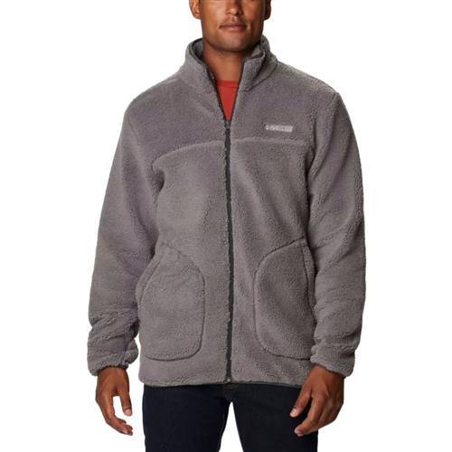 Se Columbia Sherpa Fleece Jacket Mand Black Fleece Str XXL - Polyester hos Magasin ved Magasin