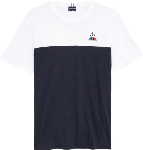 Le Coq Sportif Saison 1 TEE SS N°2 M N.Optica Mand White Kortærmede T-shirts Str XXL - Bomuld hos Magasin