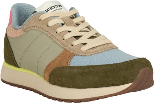 Woden Ronja Kvinde Stone Multi Sneakers Str 41 - Læder hos Magasin