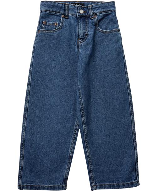 Molo Aiden Str 12 år / 152 cm - Blå Jeans hos Magasin