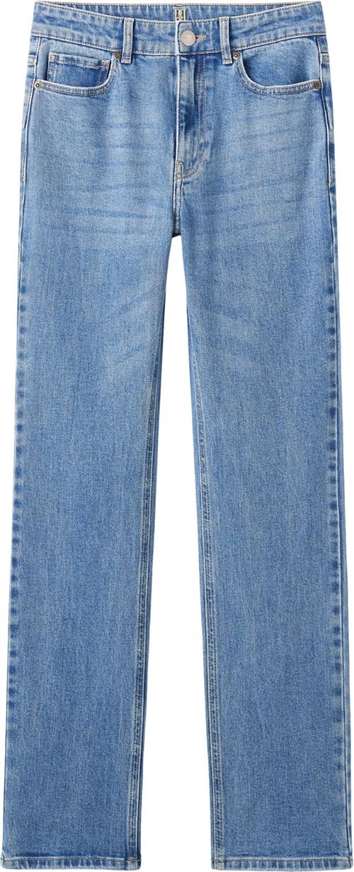 By Malene Birger Stellen Kvinde Denim Blue Straight Jeans Str 29 - Denim hos Magasin