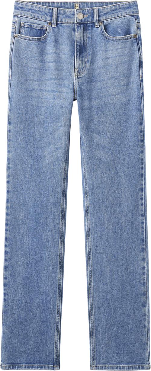 By Malene Birger Stellen Kvinde Denim Blue Straight Jeans Str 26 - Denim hos Magasin