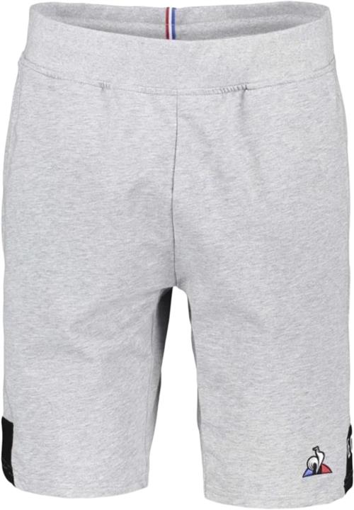 Le Coq Sportif ESS Short Regular N°1 M Gris C Mand White Casual Shorts Str S - Bomuld hos Magasin