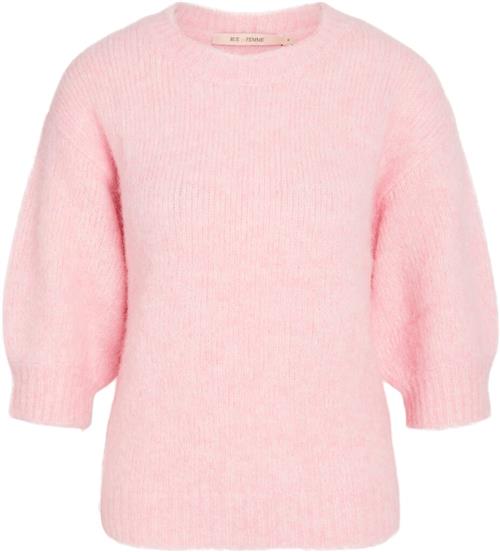 Rue de Femme ¤ Jaya Knit RdF ¤ Kvinde Rosewater Kortærmet Strik Str S - hos Magasin