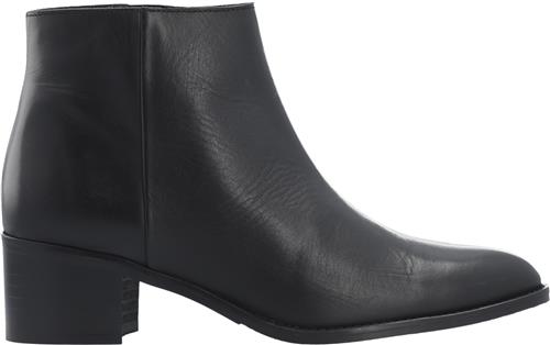 Bianco Biacarol Zip Boot Crust Kvinde Black Ankelstøvler Str 39 - hos Magasin