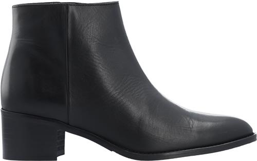 Bianco Biacarol Zip Boot Crust Kvinde Black Ankelstøvler Str 38 - hos Magasin