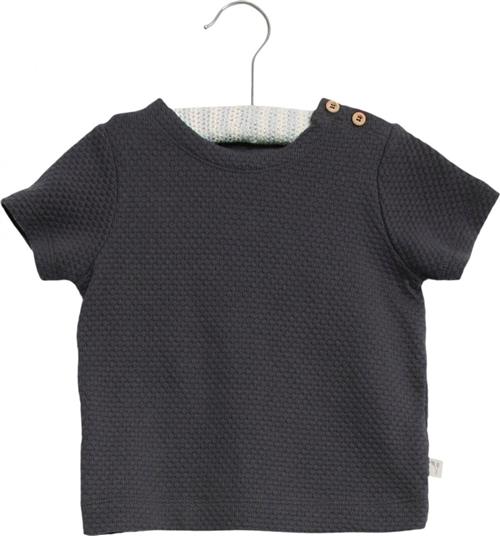 Se Wheat Blouse Bjork Str 68/6m - Blå Kortærmede T-shirts Bomuld hos Magasin ved Magasin