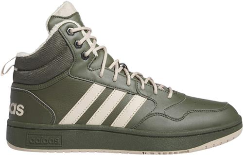 adidas Hoops 3.0 Mid Winter Sneakers Mand Grøn Sneakers Str 43 1/3 - hos Magasin