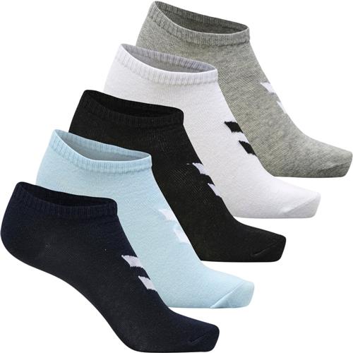 Hummel Hmlmatch ME Sock 5pack Str 28_31 - Blå Strømper hos Magasin