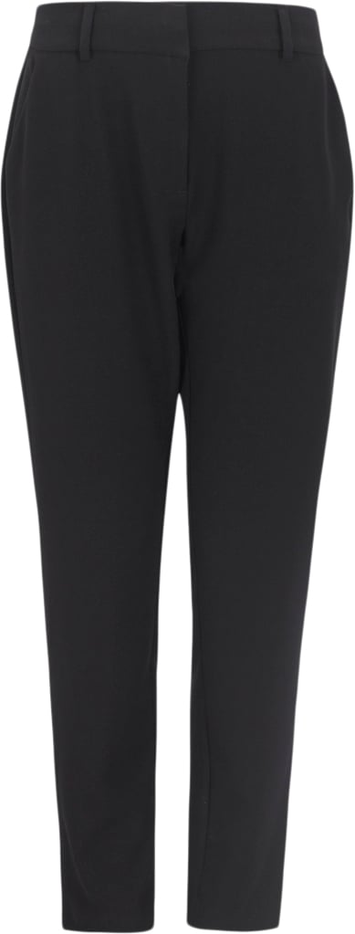 Soft Rebels Srvilja Midwaist Pant Kvinde Black Bukser Med Lige Ben Regular Fit Str XS - hos Magasin