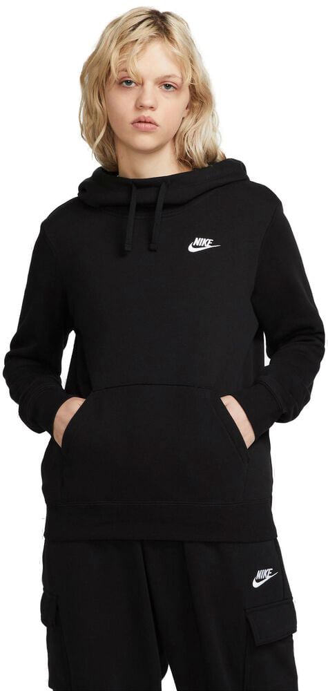 Se Nike Sportswear Club Fleece Funnel Haettetroje L - Hættetrøjer & Sweatshirts hos Magasin ved Magasin