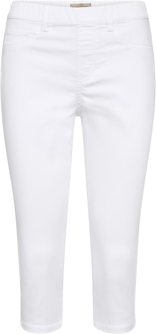 Se soyaconcept Scnadira 2-B Kvinde 1000 White Skinny Jeans Str 40 - hos Magasin ved Magasin