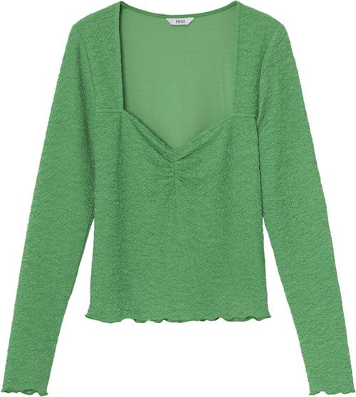 Se Envii Enlaura LS TEE 6960 Kvinde Kelly Green Langærmede T-shirts Str L - hos Magasin ved Magasin