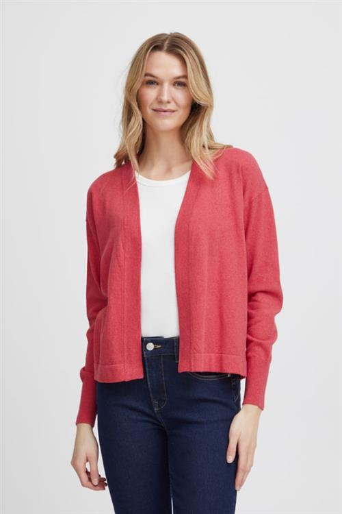 Se Fransa Frsinne CAR 2 Kvinde Geranium Cardigans Regular Fit Str XS - hos Magasin ved Magasin