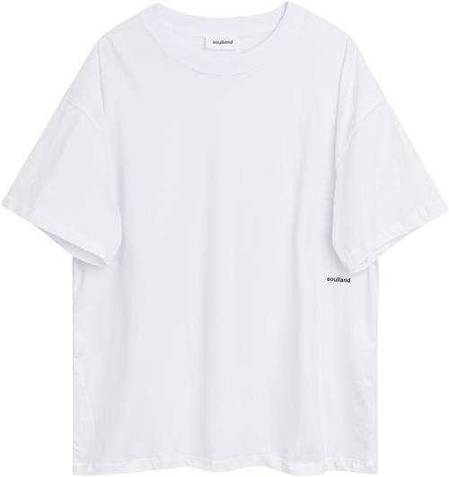 Se Soulland Ash Tshirt Mand Hvid Kortærmede T-shirts Str XL/XXL - Bomuld hos Magasin ved Magasin