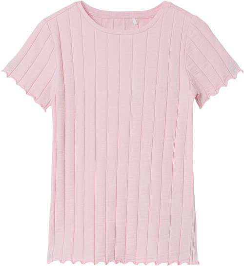 Name It Nkfnoralina SS TOP Noos Str 146/152 - Parfait Pink Kortærmede T-shirts hos Magasin