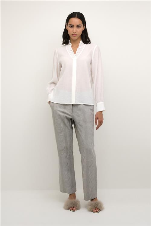 Se Karen by Simonsen Nathasjakb Shirt Kvinde 110601 Langærmede Skjorter Classic Fit Str 42 - hos Magasin ved Magasin