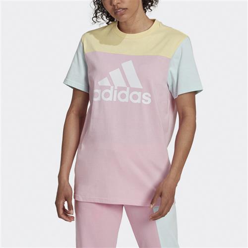 adidas Essentials Colorblock Logo Tshirt L - Trænings T-shirts hos Magasin