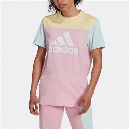 adidas Essentials Colorblock Logo Tshirt M - Trænings T-shirts hos Magasin