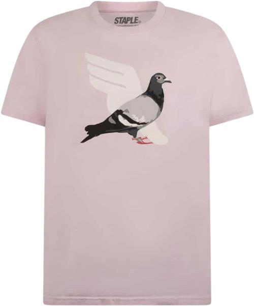 Staple x TAF Staple X TAF Wing Logo TEE Mand Pink Kortærmede T-shirts Str S - Bomuld hos Magasin