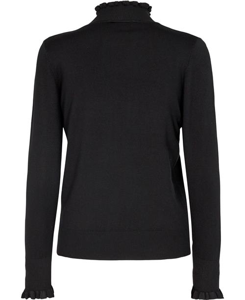 Se Micha Bbjumper_ Basic Viscose Knit Kvinde Black Rullekraver Str S - hos Magasin ved Magasin