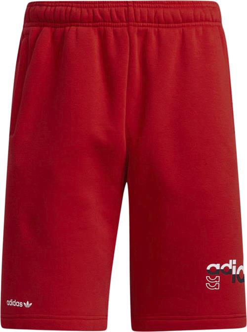 adidas Logo Play Shorts Mand Red Casual Shorts Str XS - Bomuld hos Magasin