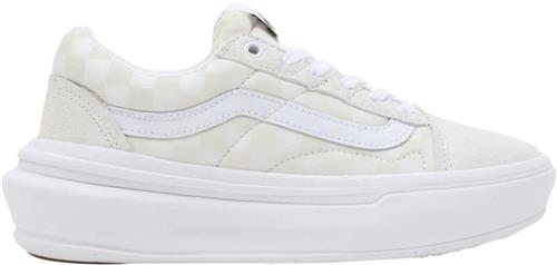 Se Vans ua old Skool Overt cc Kvinde White/checkerboard Sneakers Str 41 - hos Magasin ved Magasin