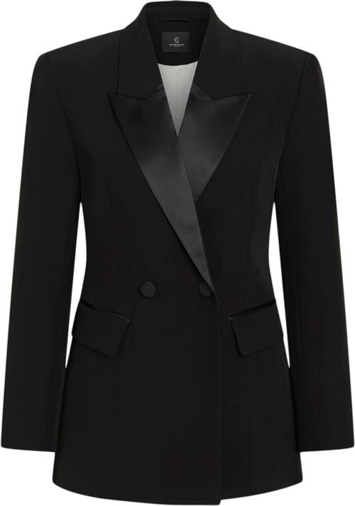 Bruuns Bazaar Rubysusbbtuxi Blazer Kvinde Black Blazere Str 42 - Polyester hos Magasin