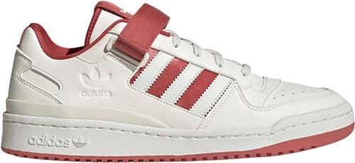 Se adidas Forum low Mand Cwhite/whitin/crered Sneakers Str 44 2/3 - Læder hos Magasin ved Magasin