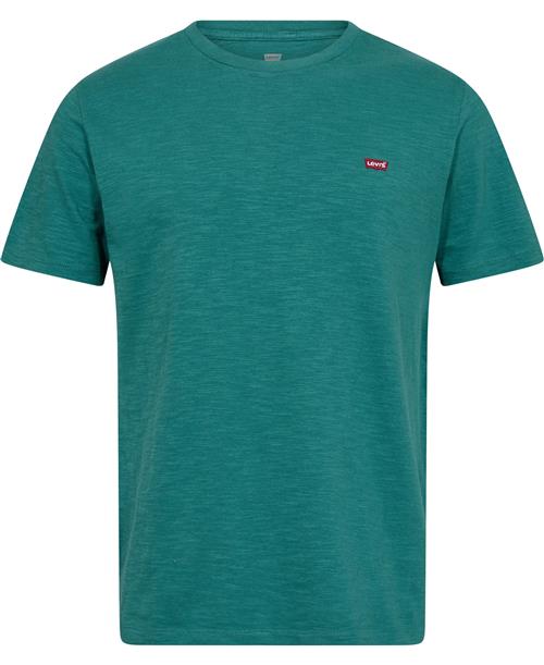 Levi's SS Original HM TEE Deep Jungle Mand Grøn Kortærmede T-shirts Str L - Bomuld hos Magasin