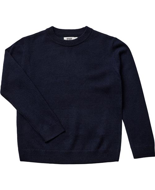 BAKITO by Magasin Du Nord Collection BAKITO by Magasin Strikka RWS Wool & Cashmere Pullover Str 3 Cashmere Navy Strik