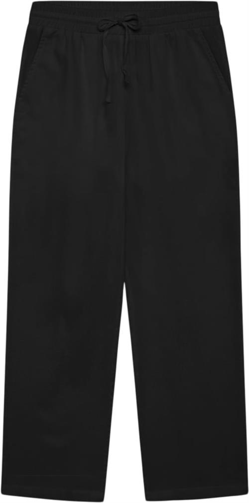 Grunt Allan Linen Pants Str L/14Y - Black Bukser hos Magasin