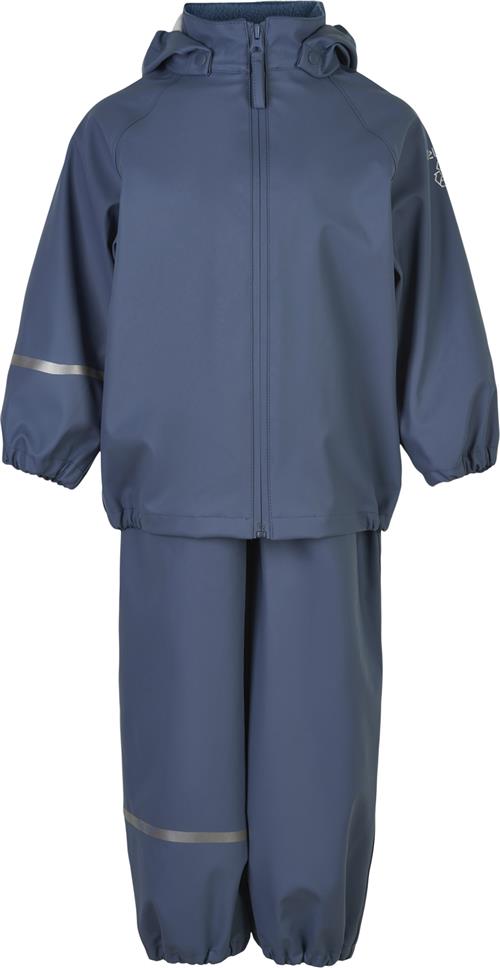 Se CeLaVi Basic Rainwear set Recycle PU Str 90 - China Blue Regntøj hos Magasin ved Magasin