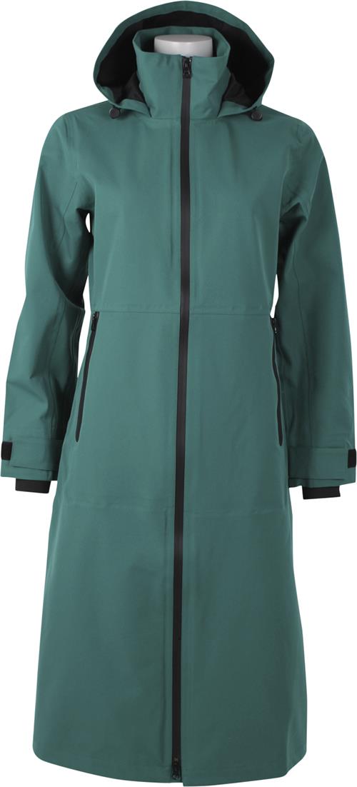 Danefæ The Danedogwalker Raincoat Dark Pine Kvinde Dark Pine Regnjakker Str S - Lycra hos Magasin