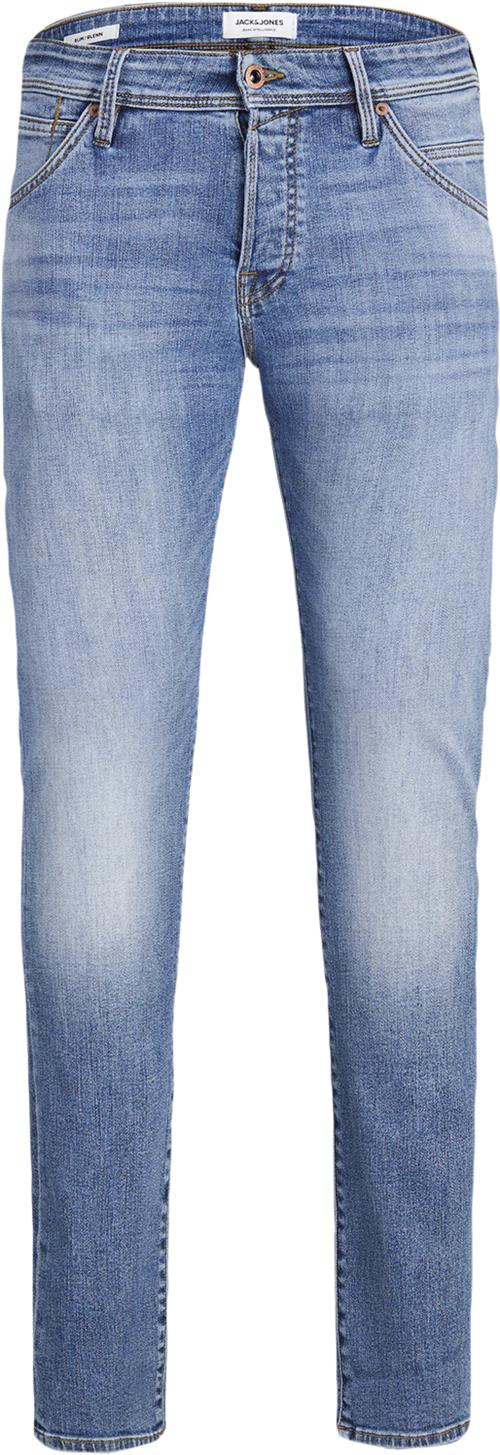 Jack & Jones Jjiglenn Jjfox SPK 604 50sps Noos Mand Blue Denim Jeans Str "33/""34" - hos Magasin