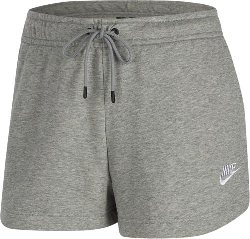 Nike Sportswear Essential Shorts Kvinde Grey Sweatshorts Str S - Bomuld hos Magasin