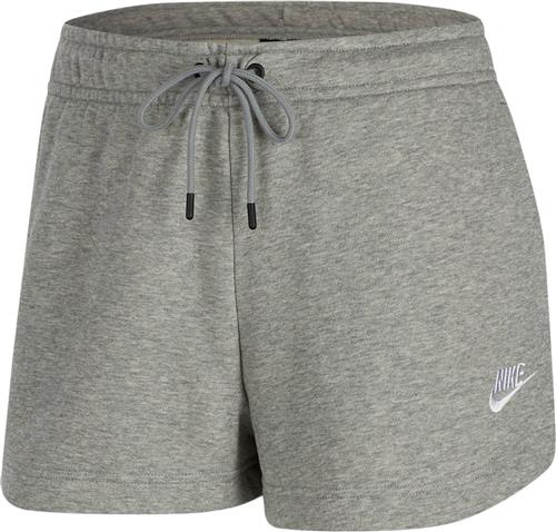 Nike Sportswear Essential Shorts Kvinde Grey Sweatshorts Str XL - Bomuld hos Magasin