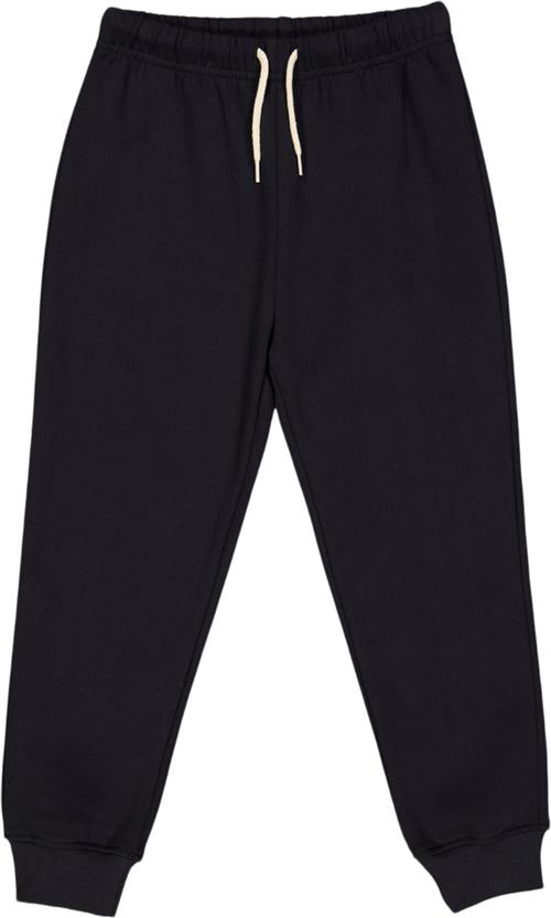 Müsli by Green Cotton Olsen Kids Sweatpants Str 140 - Black Bukser Bomuld hos Magasin