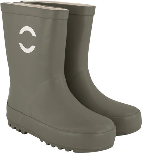 Se Mikk-Line Wellies Solid Dusty Olive Gummistøvler Str 29 - hos Magasin ved Magasin