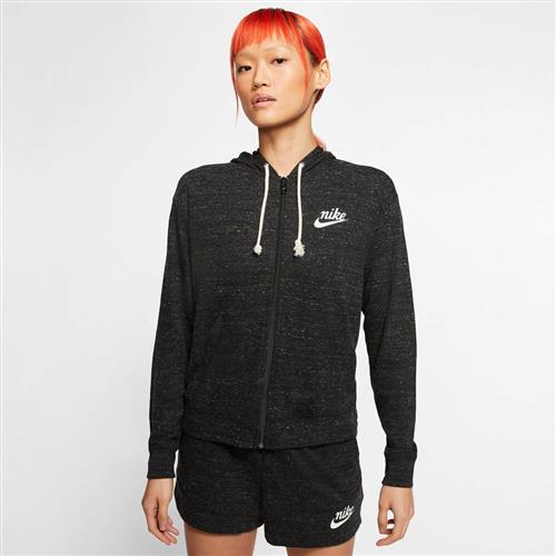 Nike Sportswear Gym Vintage Full Zip Haettetroje XS - Hættetrøjer & Sweatshirts Bomuld hos Magasin