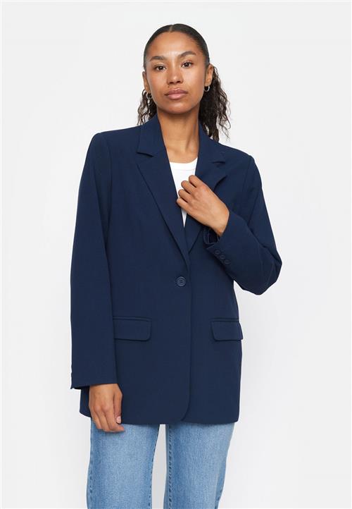 Se Soft Rebels Srvilja Loose Blazer Kvinde Total Eclipse Blazere Str XL - hos Magasin ved Magasin