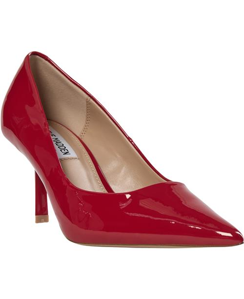 Steve Madden Vivion Pump Kvinde Red Patent Pumps & Stiletter Str 41 - hos Magasin