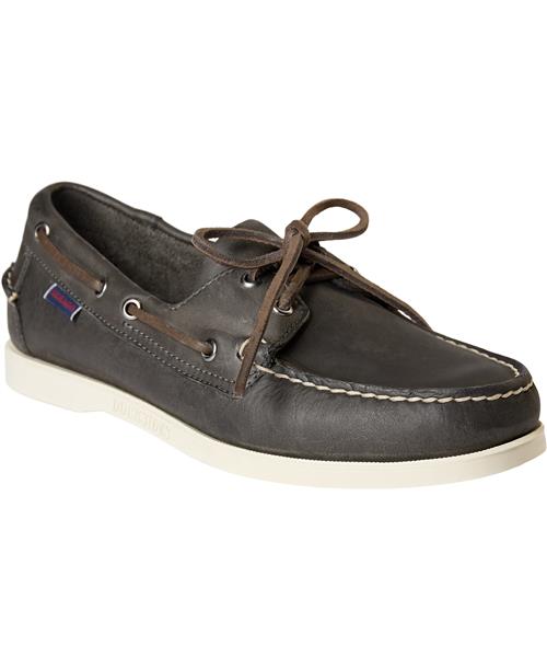 Se Sebago Docksides Crazy H Mand 917 - Dk Grey Sejlersko Str 8 (41,5) - hos Magasin ved Magasin