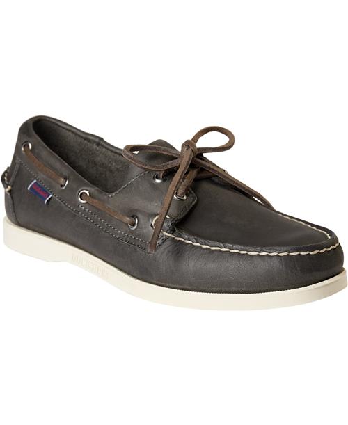 Sebago Docksides Crazy H Mand 917 - Dk Grey Sejlersko Str 9,5 (43,5) - hos Magasin