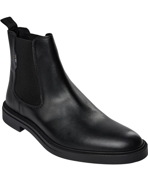 Hugo Boss Calev_Cheb_lt Mand Sort Chelsea Boots Str 41 - hos Magasin