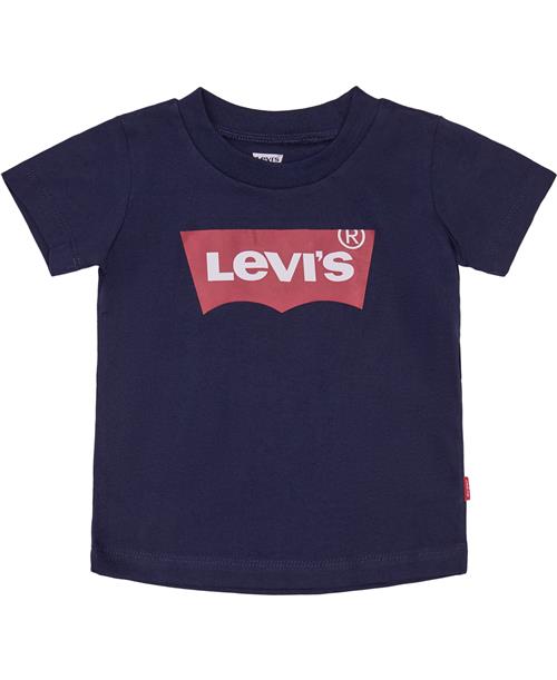 Levi's Teeshirt Str 24 mdr / 92 cm - Dress Blues Kortærmede T-shirts hos Magasin