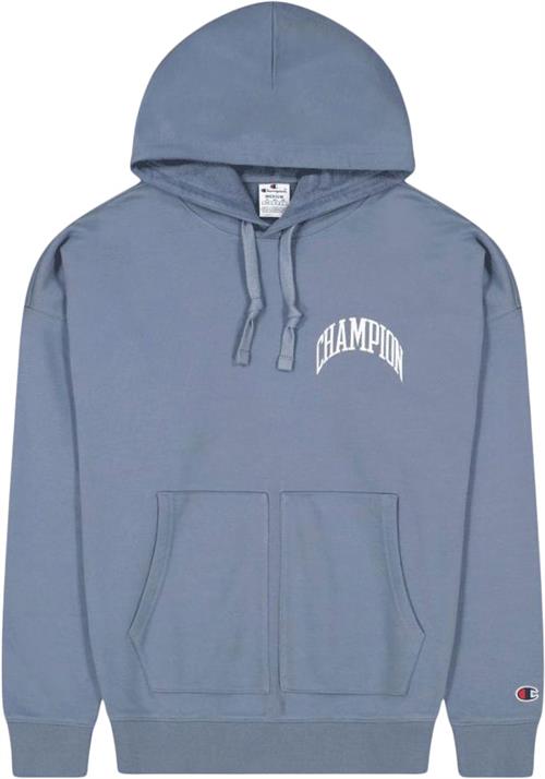 Se Champion Logo Hoodie Mand Flint Stone Hoodies Str L - Bomuld hos Magasin ved Magasin