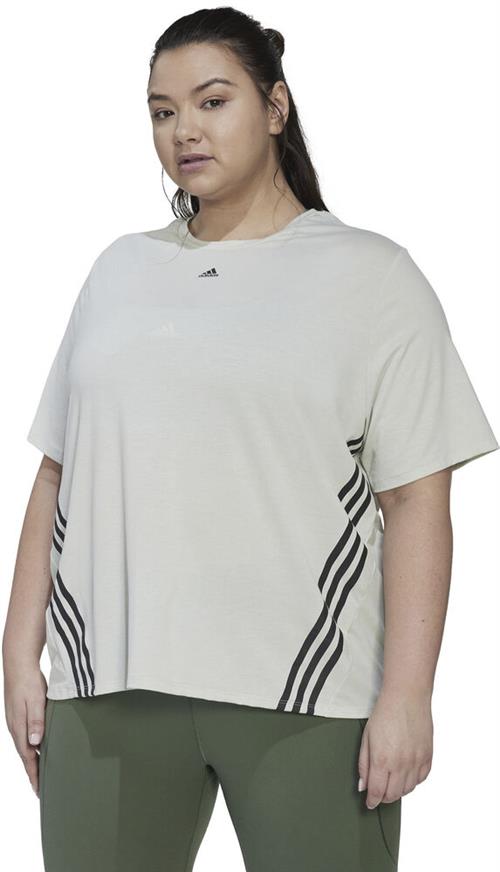 Se adidas Train Icons 3ipes T-shirt (Plus Size) XL - Trænings T-shirts hos Magasin ved Magasin