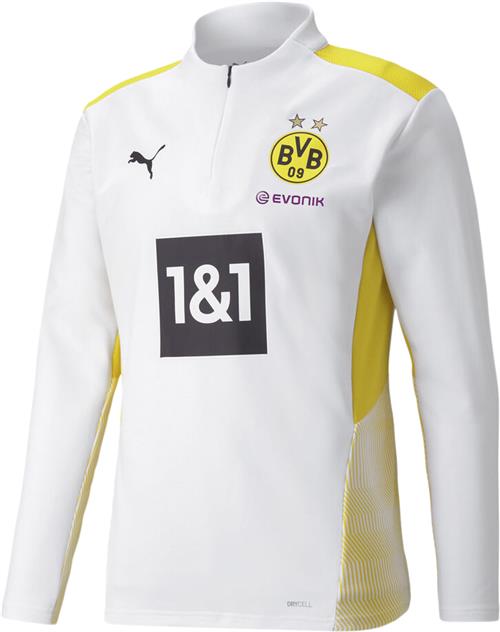 Se Puma Dortmund Træningøje 1/4lynlås M - Sweatshirts Polyester hos Magasin ved Magasin